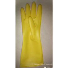 Latex Coled Crinkle Safety Industrial Work Protective Work Gloves